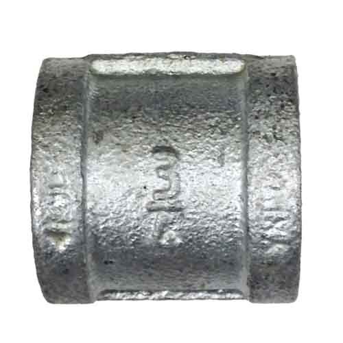 RLCP2G 2" Coupling (Right Hand - Left Hand), Malleable 150#, Galvanized